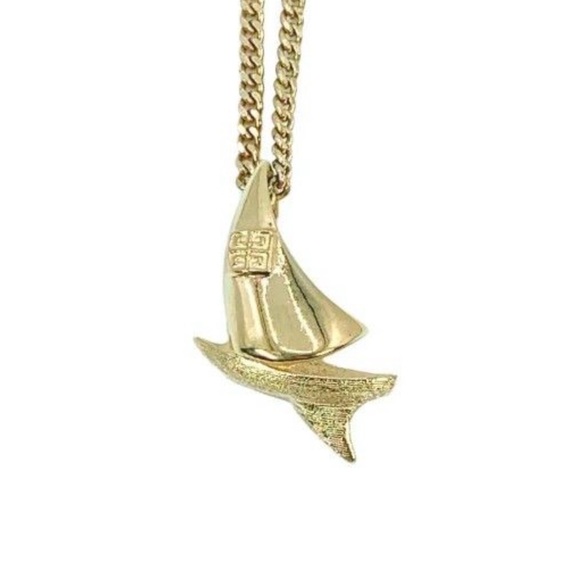 GivenchyVintage Sailboat Pendant Necklace,All Products : American Fashion Style Bags On Sale